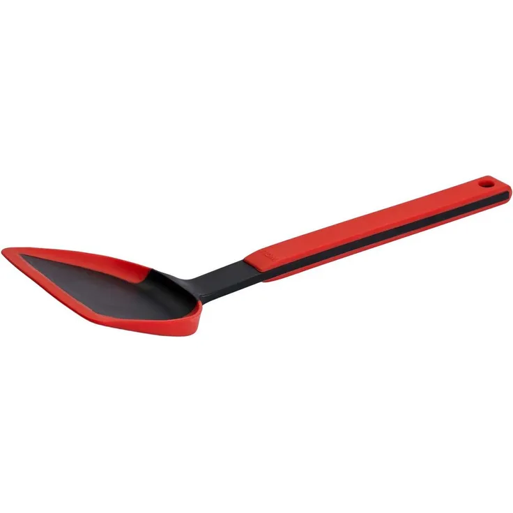 WOLL 'Cook it' Wokwender, Kunststoff / Silikon rot / schwarz, 33 cm