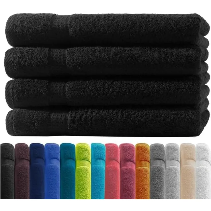 Zestri Handtücher COMFORT Handtücherset aus Baumwolle, saugstark weich, Frottee, Handtücher 4er-Set, Duschtuch Saunahandtuch Gästehandtücher Badetuch Handtücher Set