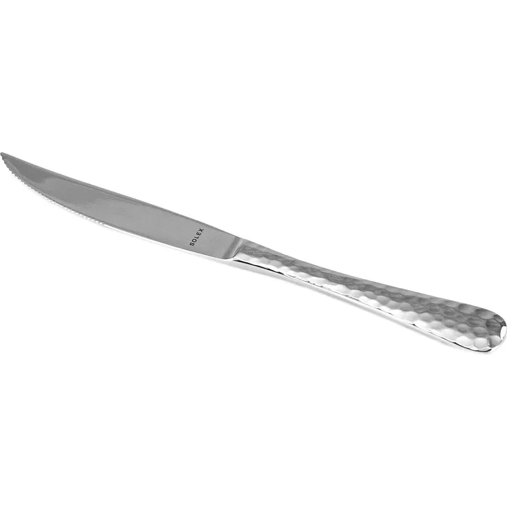 Solex Lena Besteckset 12 Stück Steakmesser Hammerschlagoptik