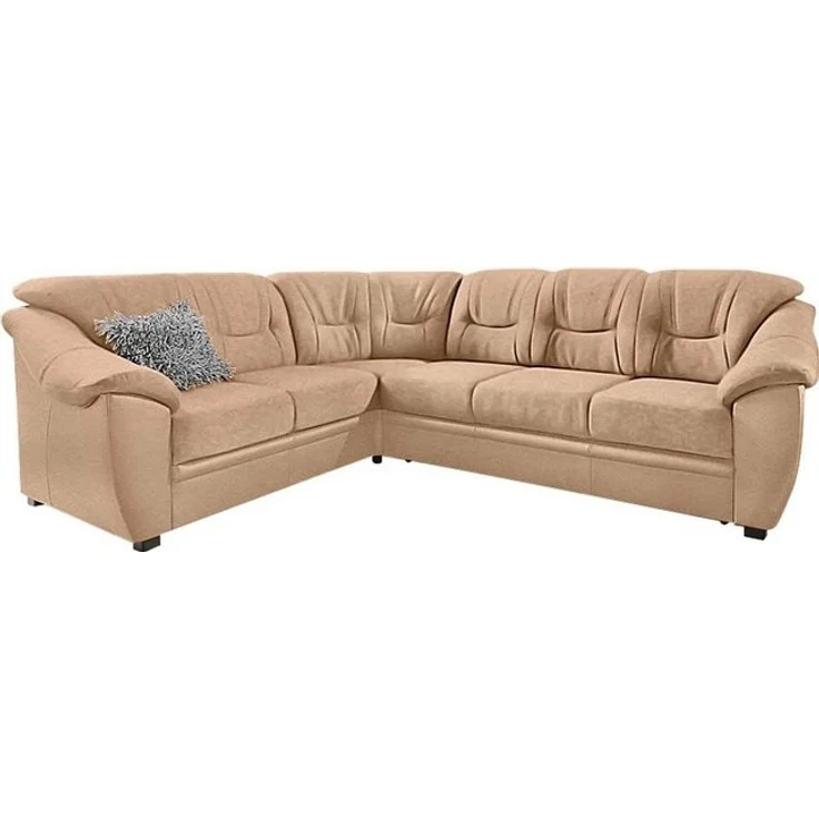 sit&more Ecksofa Savona L-Form, wahlweise mit Bettfunktion, inklusive Federkern, frei im Raum stellbar – Bild 4