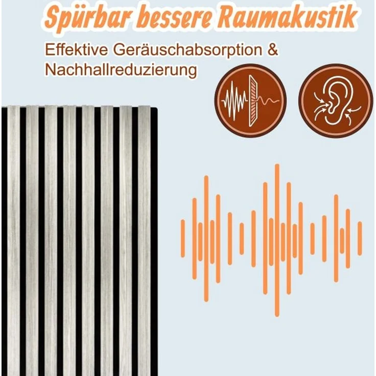 Akustikpaneele im Set 120x60 cm 10053402_9095 – Bild 6