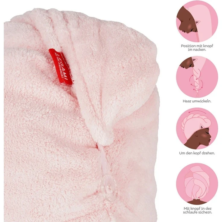 Legami Turban-Handtuch Für Die Haare Love My Hair Kitty – Bild 2