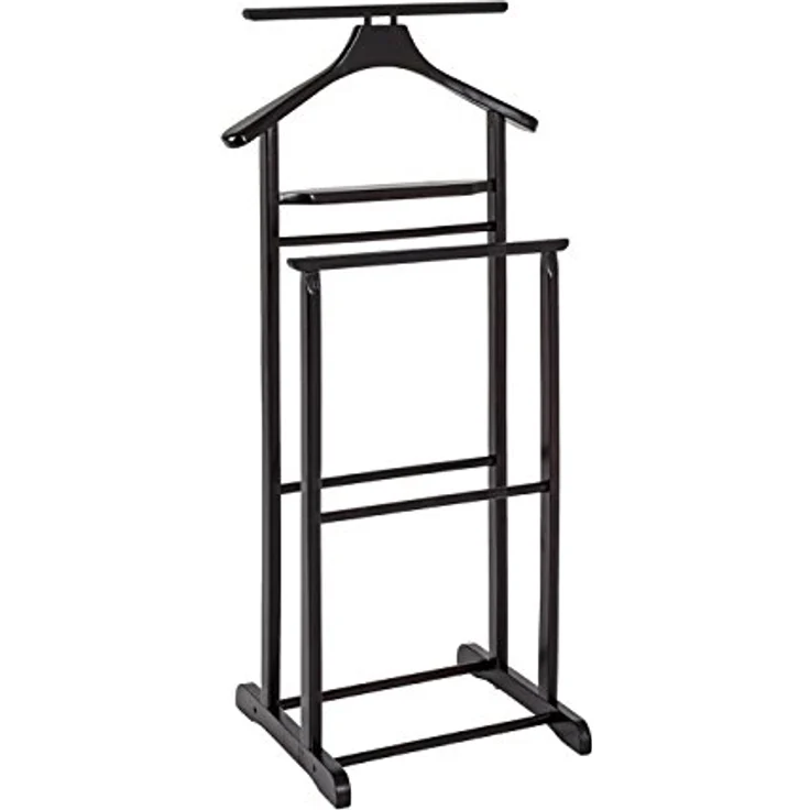HAKU Möbel Herrendiener, Massivholz, tabak, B 47 x T 36 x H 102 cm – Bild 2