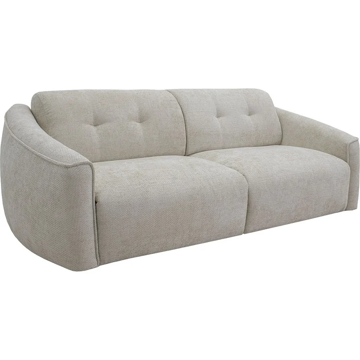 Vente-unique - ASUFA - Schlafsofa - Plastik - Kunststoff (PVC) - Beige - 208 x 100 x 80 cm – Bild 4