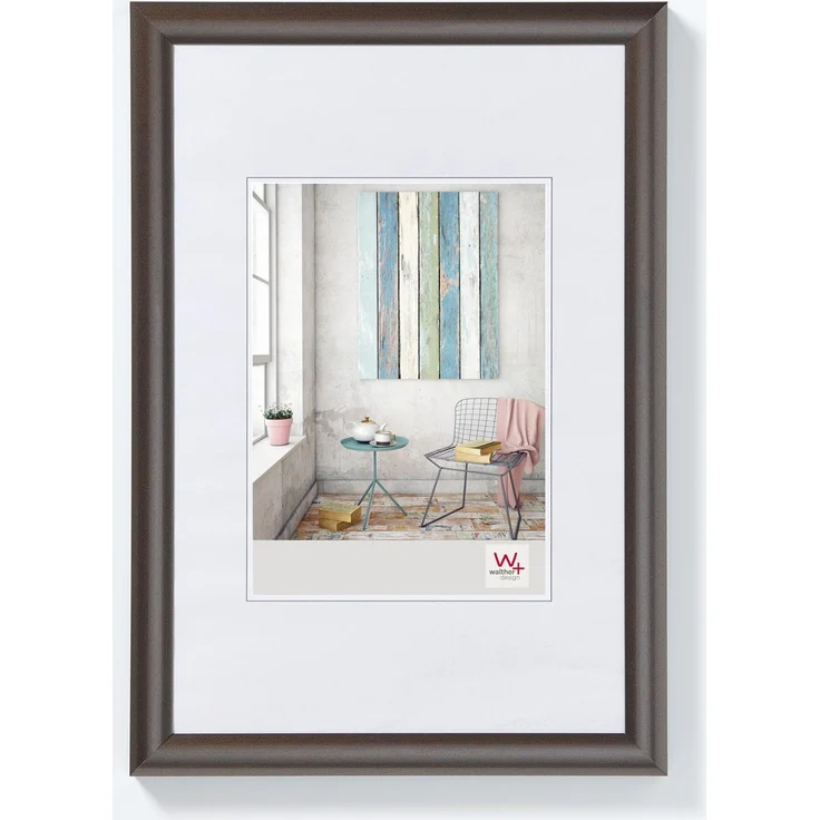 walther design Bilderrahmen stahl 20 x 30 cm Trendstyle Kunststoffrahmen KP030D