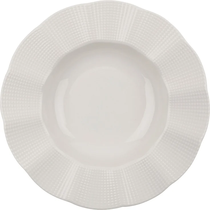 Hermia Concept 'MLN24Y2740694' Tafelservice (24-teilig), Creme, 25 x 25 x 2 cm – Bild 8