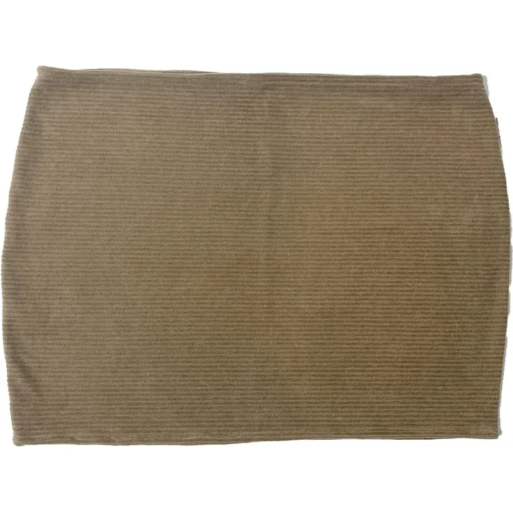 HOBEA-Germany Baby-Lagerungsbezug für Stillkissen XXL Lagerungskissen Schwangerschaftskissen Seitenschläferkissen groß (Cord Taupe)