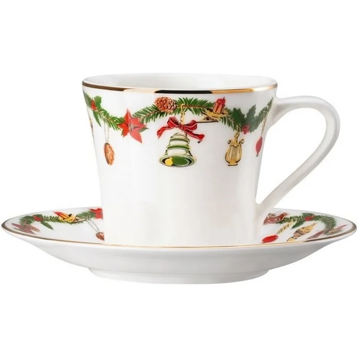 Hutschenreuther Tasse Nora Christmas Espressotasse 2tlg, Porzellan – Bild 4