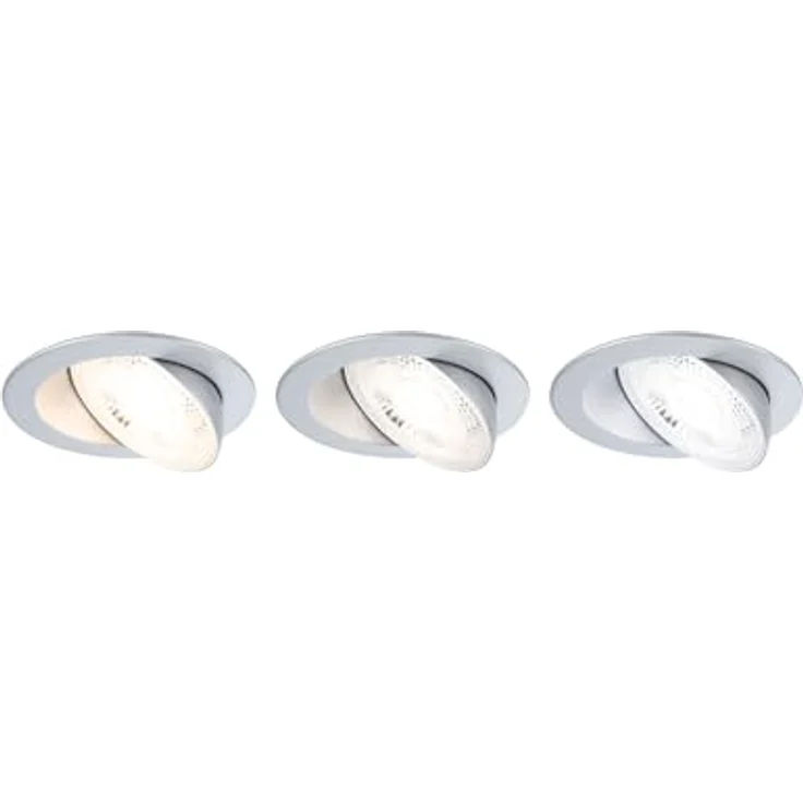 Paulmann 92256 LED Einbauleuchte White Select Aumus 3er-Set Chrom 3 Step Dimmbar – Bild 9