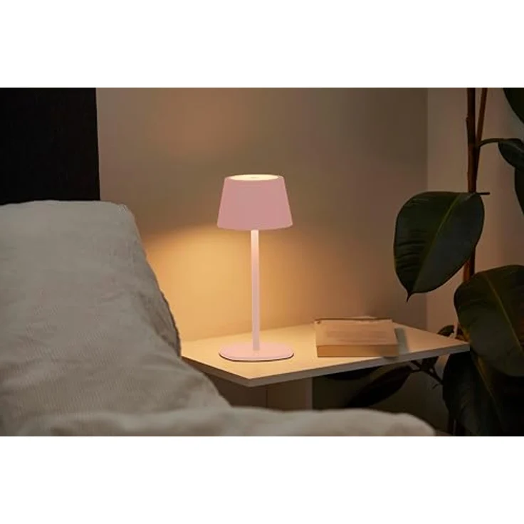 Northpoint LED Tischleuchte LED Akku Tischlampe Flaschenleuchte 3in1 45cm warmweiß – Bild 5