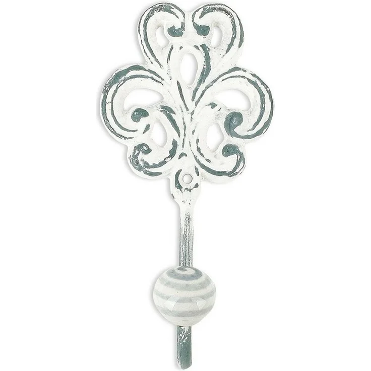 Levandeo® Garderobenhaken, 3er Set Haken Wandhaken Wandgarderobe Garderobe Eisen Shabby Chic – Bild 2