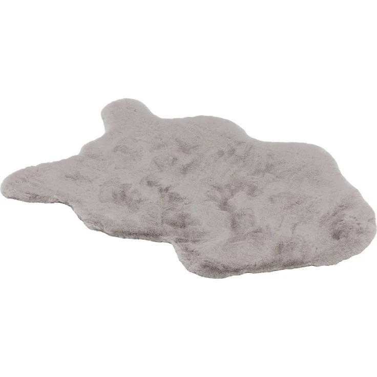 SCHÖNER WOHNEN-Kollektion Fellteppich Tender, fellförmig, Höhe: 26 mm, weich durch Microfaser, Kaninchenfell Haptik, Kunstfell, waschbar – Bild 1