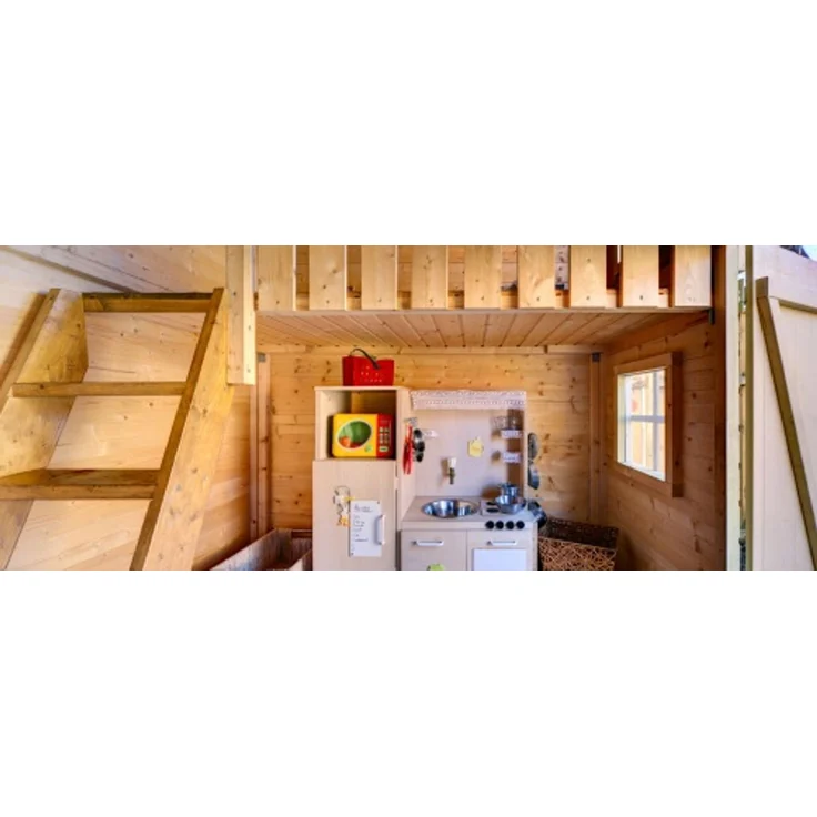 PALMAKO Spielhaus Tom naturbelassen – Bild 7