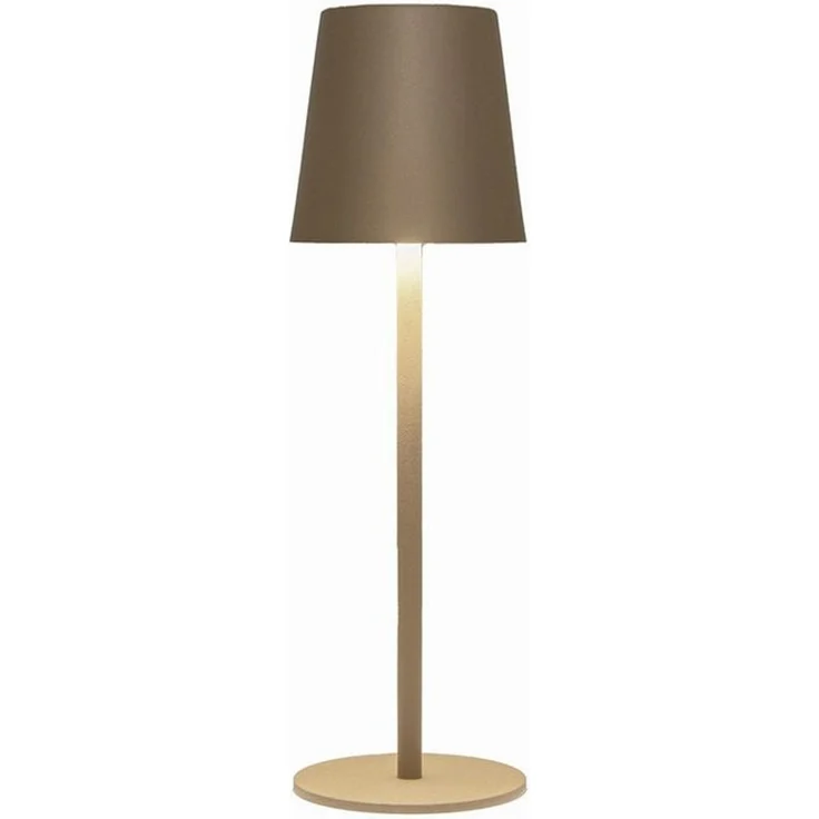 Coen Bakker Deco BV LED Tischleuchte Touch Tischlampe Dimmbar Akku IP44 Glatt Klein, Touch-Funktion, LED fest verbaut, Warmweiß, Kaltweiß, Tageslichtweiß – Bild 1