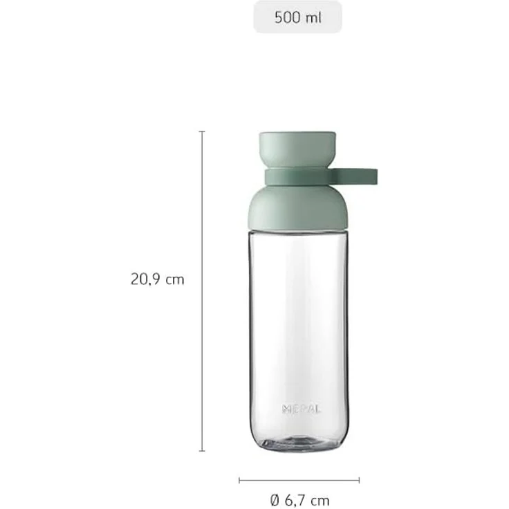 Mepal VITA Trinkflasche 500 ml Nordic Blue – Bild 2