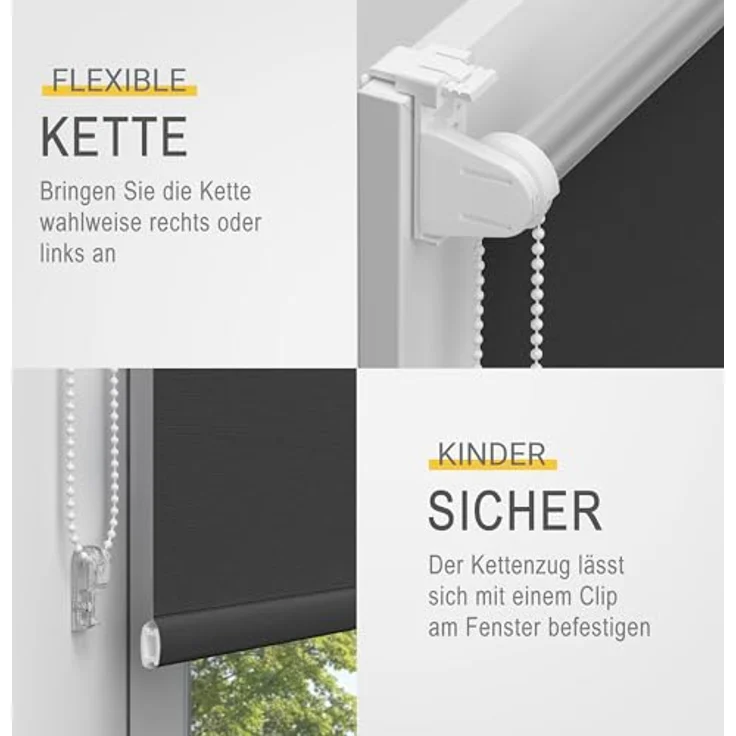 Sol Royal Thermorollo SolReflect T42 für Fenster & Türen Anthrazit, 160 x 110 x 3.1 cm – Bild 10