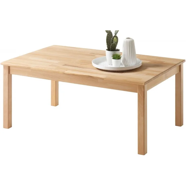 Couchtisch Alfons in Kernbuche massiv 105 x 65 cm