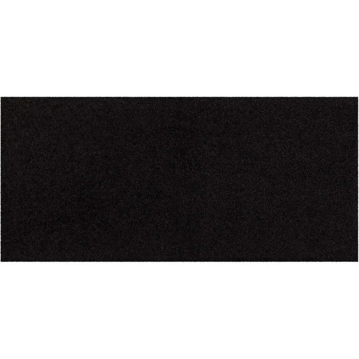 Salonloewe Fußmatte Fußmatte 30x60 Uni Schwarz, Eingangsmatte klein, Höhe: 300 mm – Bild 1
