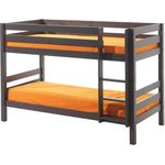 Vipack 'Pino' Etagenbett 90x200 cm, taupe, Kiefer massiv