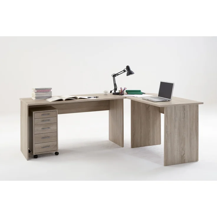 Container >FREDDY< in Eiche Dekor - 33x63,5x38cm (BxHxT) – Bild 2