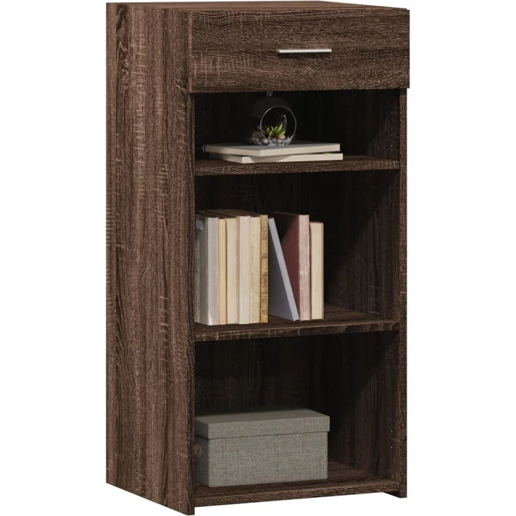 vidaXL Sideboard Braun Eichen-Optik 45x42,5x93 cm Holzwerkstoff 846326 – Bild 3