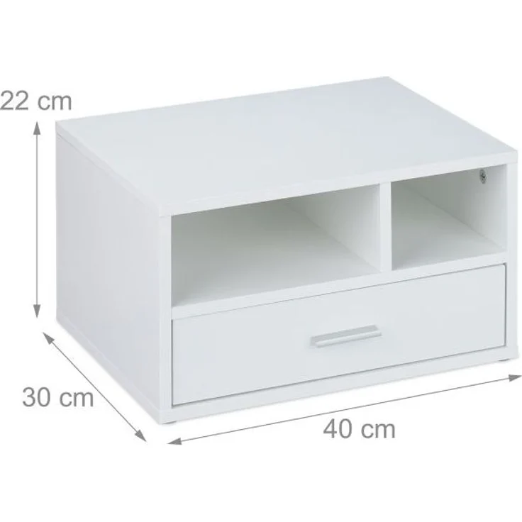Druckerständer mit Schublade 10050167 – Bild 4