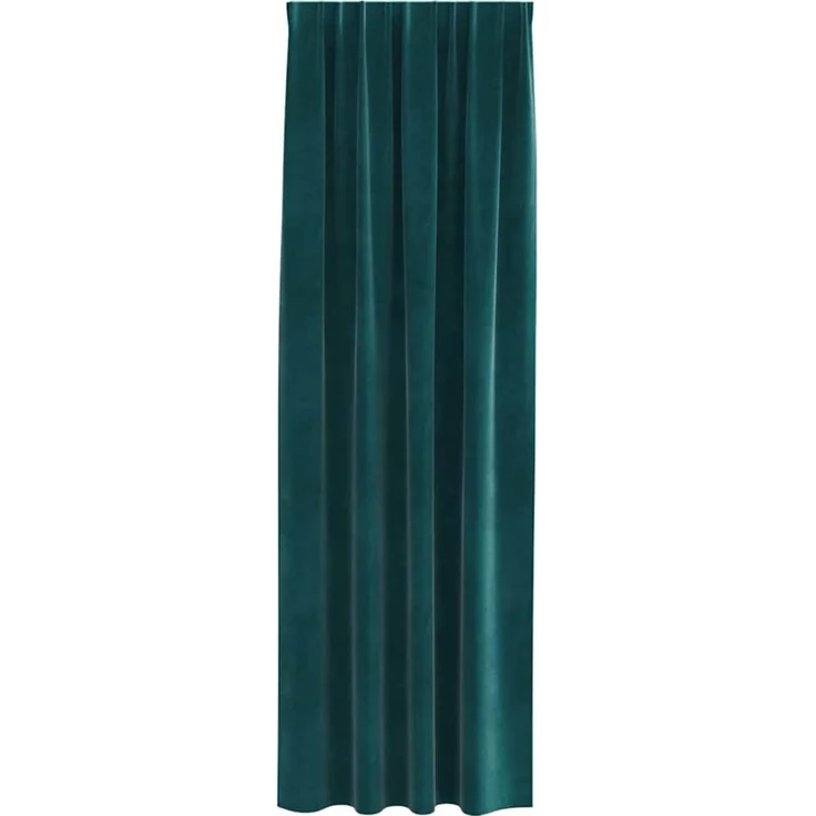 vidaXL Verdunkelungsvorhänge 2 pcs Dunkelgrün 140 x 245 cm Samt 4107216 – Bild 3