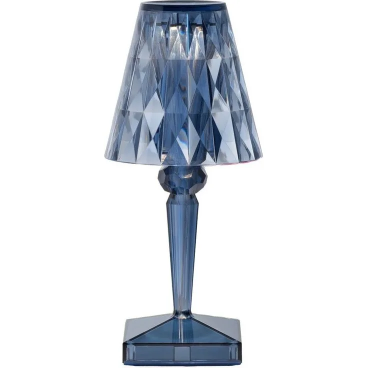 Battery Tischlampe blau