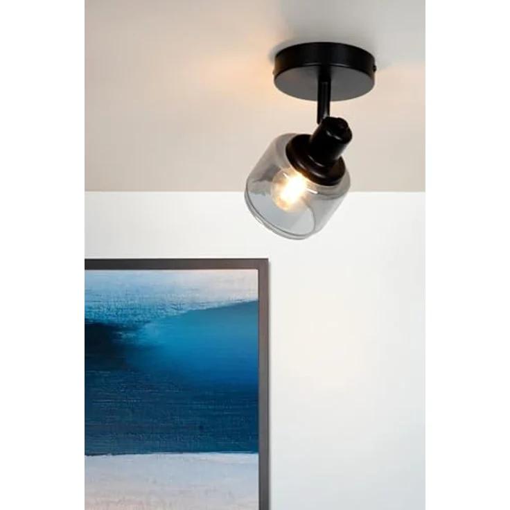 LUCIDE BJORN, Deckenstrahler 1xE14, schwarz – Bild 5