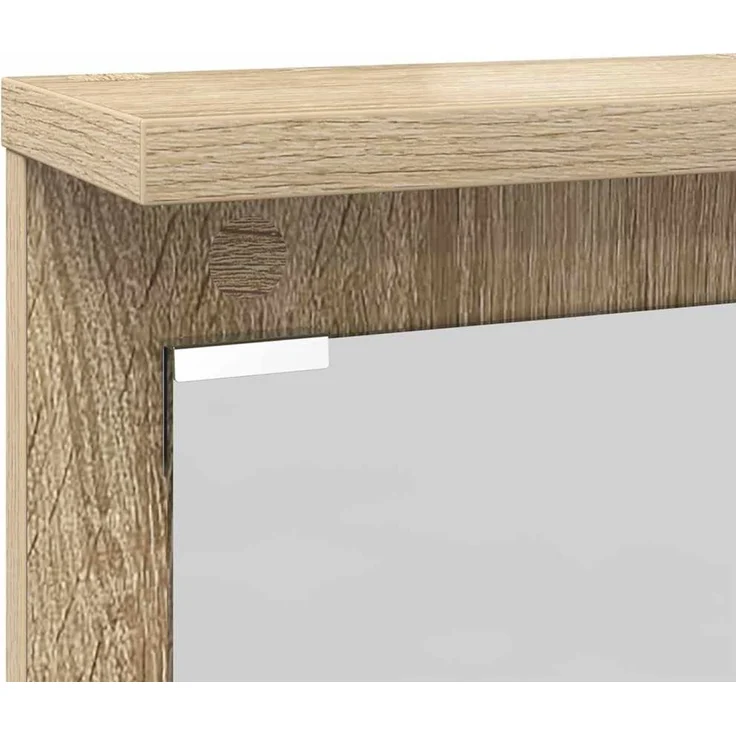 vidaXL Wandmontierter Kleiderständer Sonoma-Eiche 84 x 10 x 80 cm 874493 – Bild 7
