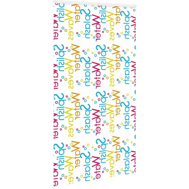vidaXL Duschrollo mit Kassette 130x240 cm Stoffbreite 126 cm 4015037 – Bild 4