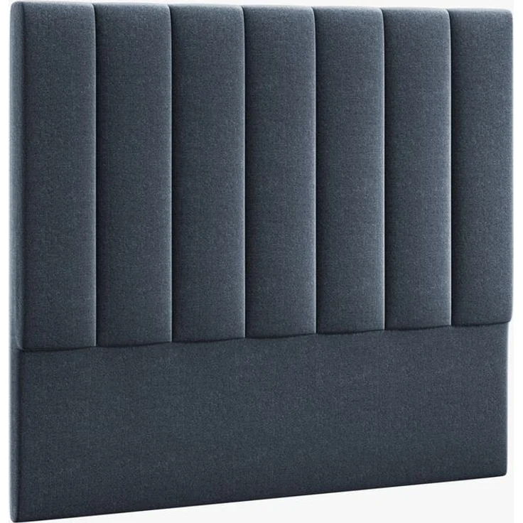 Micadoni Marl Polster-Kopfteil Chenille Eden Marineblau 140x120 – Bild 2