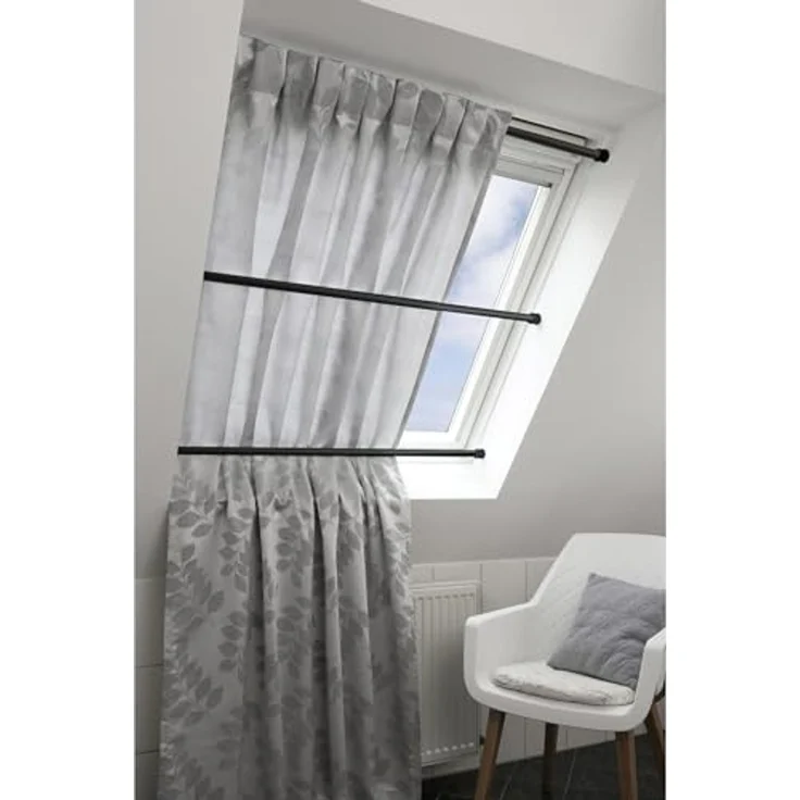 Gardinia Spannstange Ø 23/26 mm Schwarz 60 cm - 100 cm – Bild 5