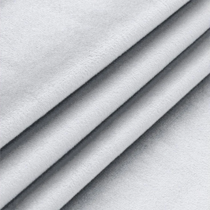 Beautex Verdunkelungsvorhang Samt Vorhang Ösen Gardine Velvet blickdicht abdunkelnd (1 St), Ösen, abdunkelnd – Bild 3