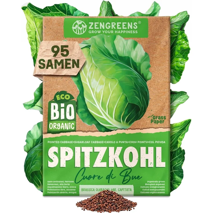 ZenGreens® - Bio Wintergemüsesamen im 20er Set - 20 Winter Gemüse Samen für den einfachen Anbau im Garten, Balkon oder Hochbeet - Pflanzensamen - Saatgut – Bild 19
