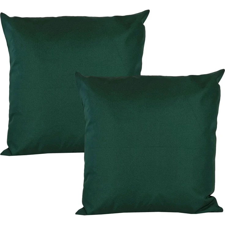 JACK Kissenbezüge 2er Set 50x50cm Outdoor Wasserfest, (2 Stück), 2x Kissenhülle, strapazierfähig, wasserabweisend, Innen & Außen – Bild 2