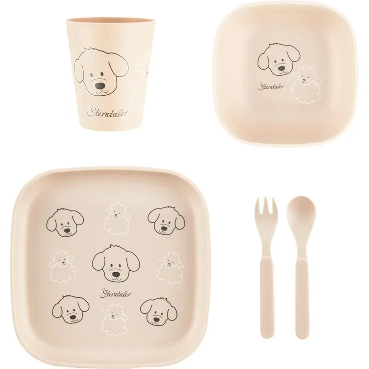 Sterntaler® Kindergeschirr-Set Bauernhof (5-tlg), Polypropylen