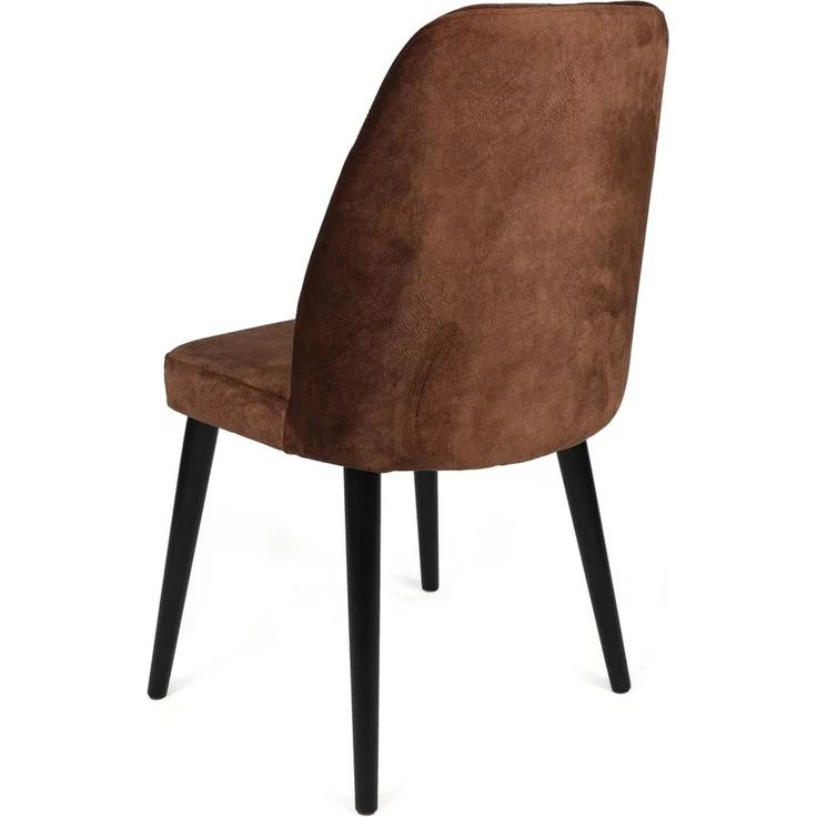 Skye Decor 'Alfa-436 V4' Stuhlset (4-teilig), Braun / Schwarz, 50 x 90 x 49 cm – Bild 3