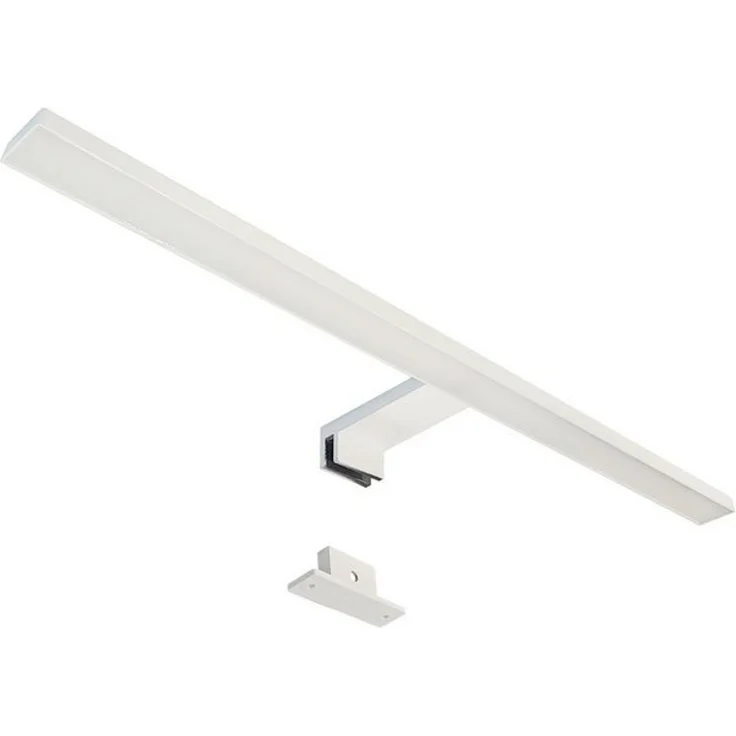 Maxkomfort LED Spiegelleuchte für Badezimmer - Wandleuchte 30/60cm - in schwarz/weiß/chrom - IP44, LED fest integriert, Neutralweiß, Modernes Design - Badbeleuchtung - Schminklicht – Bild 3