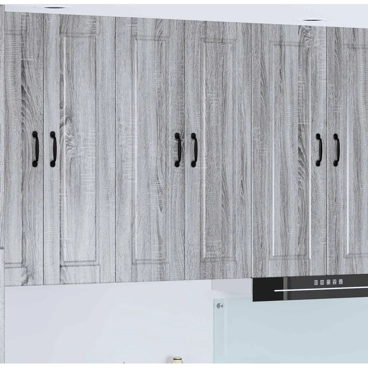 vidaXL Wandschrank PORTO Sonoma-Grau 60 x 31 x 100 cm Holzwerkstoff 885491 – Bild 1