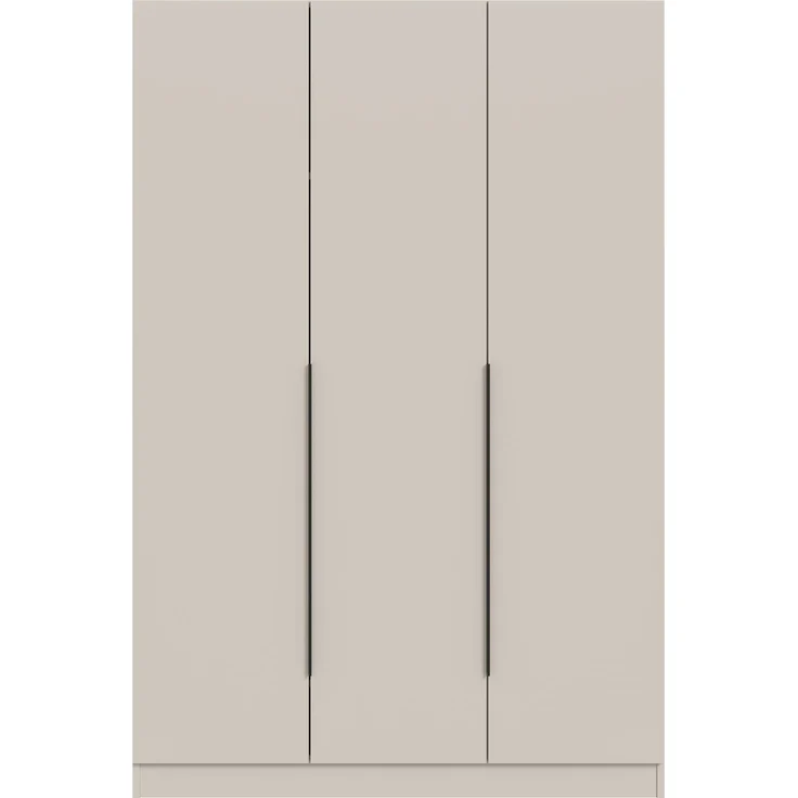 Kopenhagen Kleiderschrank 3-türig in Kaschmir Nachbildung – Bild 2