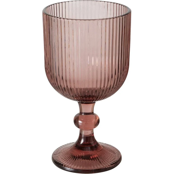 Weinglas aus geriffeltem Glas RIGANO