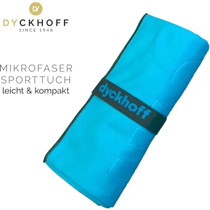 Dyckhoff Sporthandtuch Mikrofaser Sporttuch, Microfaser (1-St), auch als 2er Set erhätlich – Bild 6