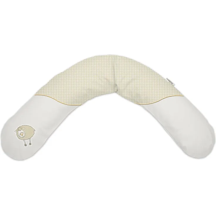 Theraline 51003101 Bezug für das Original Stillkissen, 190 cm, schaf beige