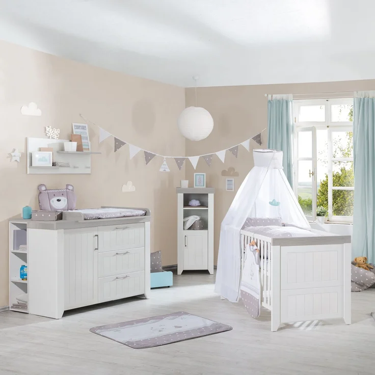 roba Seitenregal 'Constantin' - Für Baby- und Kinderzimmer - Weiß – Bild 5