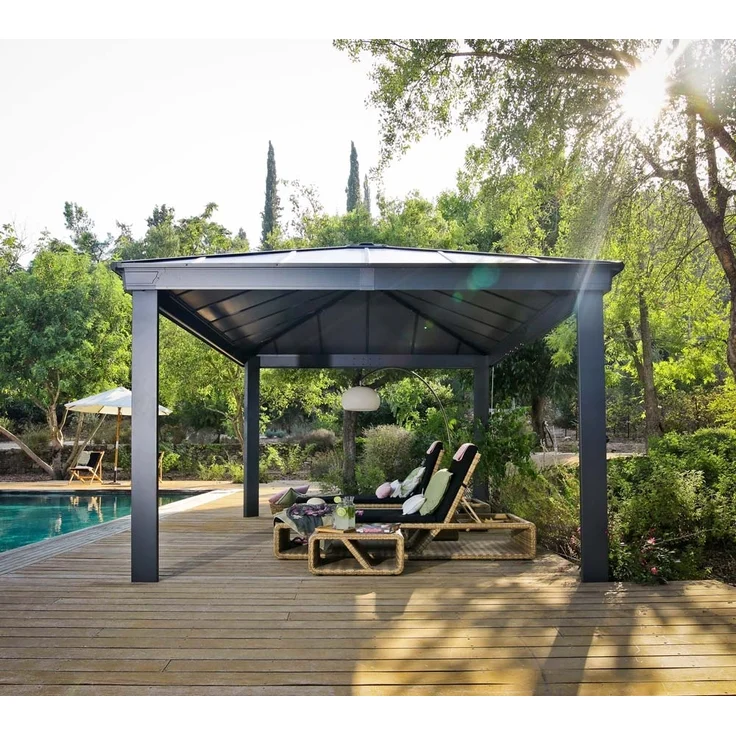 Palram - Canopia Aluminium Pavillon Dallas 4900 | – Bild 3
