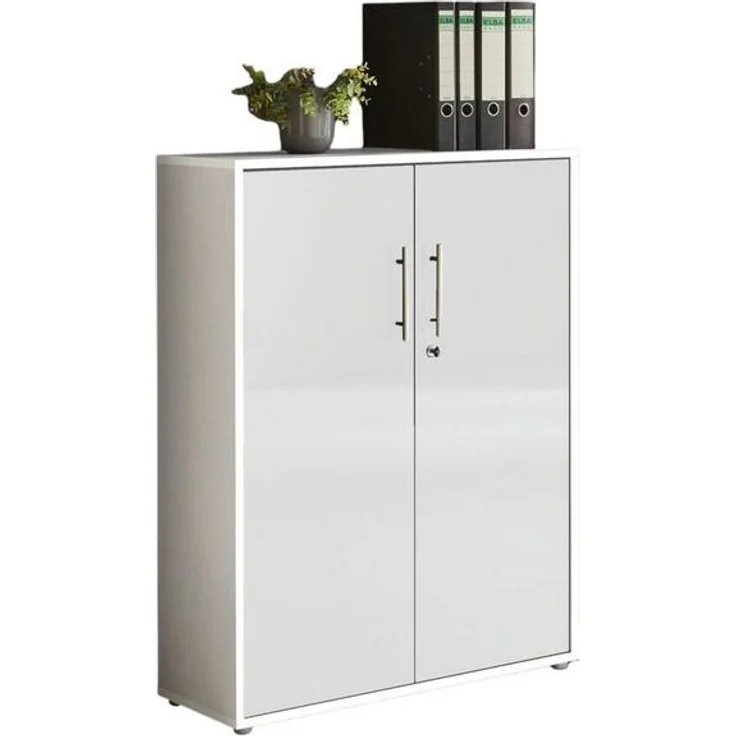 BMG Möbel Aktenschrank Office Edition (ideal für Aktenordner) 3 OH, abschließbar, Hochglanz lackiert oder matt – Bild 3