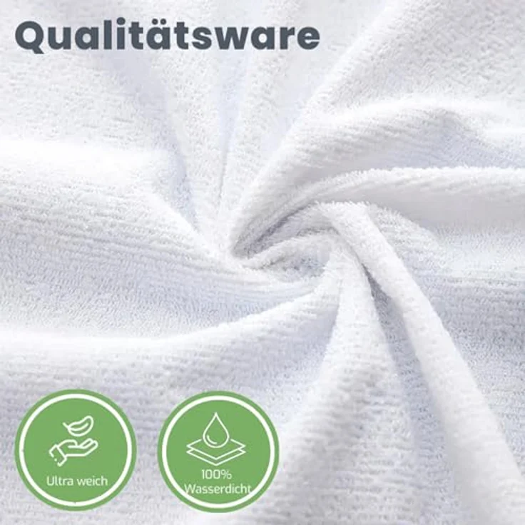 Matratzenschoner Matratzenauflage -Matratzenschutz - Matratzenschutzbezug livessa, 100% wasserdicht,Milbenresistent, Atmungsaktiv,Fleckenschutz – Bild 6