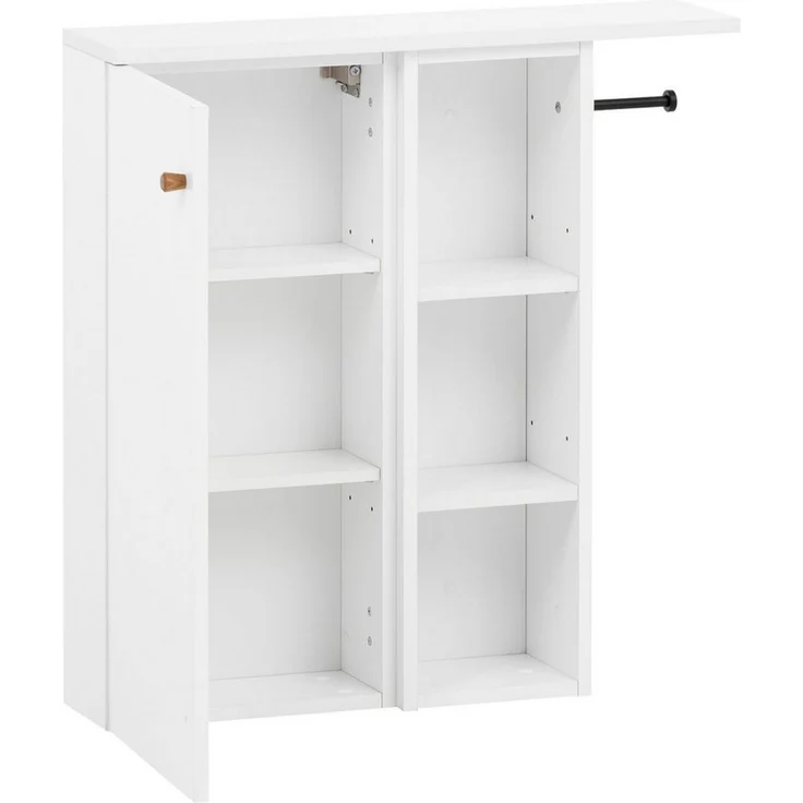 Schildmeyer Bjarne Nischenschrank 158505, weiß matt, 70,7 x 17 x 74,3 cm – Bild 2