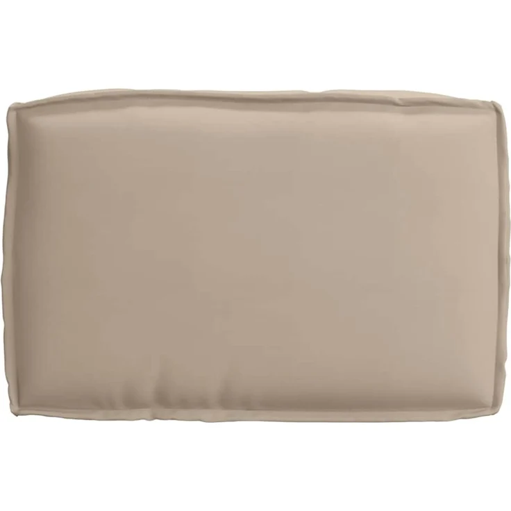 vidaXL Kissen Taupe 60 x 40 x 8 cm Oxford-Stoff 42001613 – Bild 4